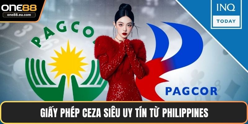 Giấy Phép ONE88 - Chứng Nhận Uy Tín Cho Cá Cược An Toàn 4 Giấy phép CEZA siêu uy tín từ Philippines